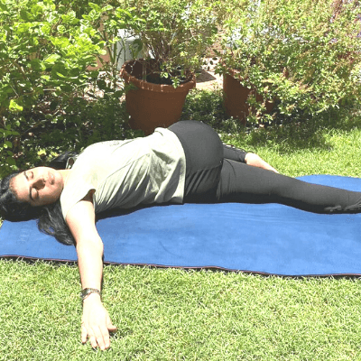 Supta Matsyendrasana - Supine Spinal Twist