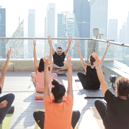 Yoga teacher training