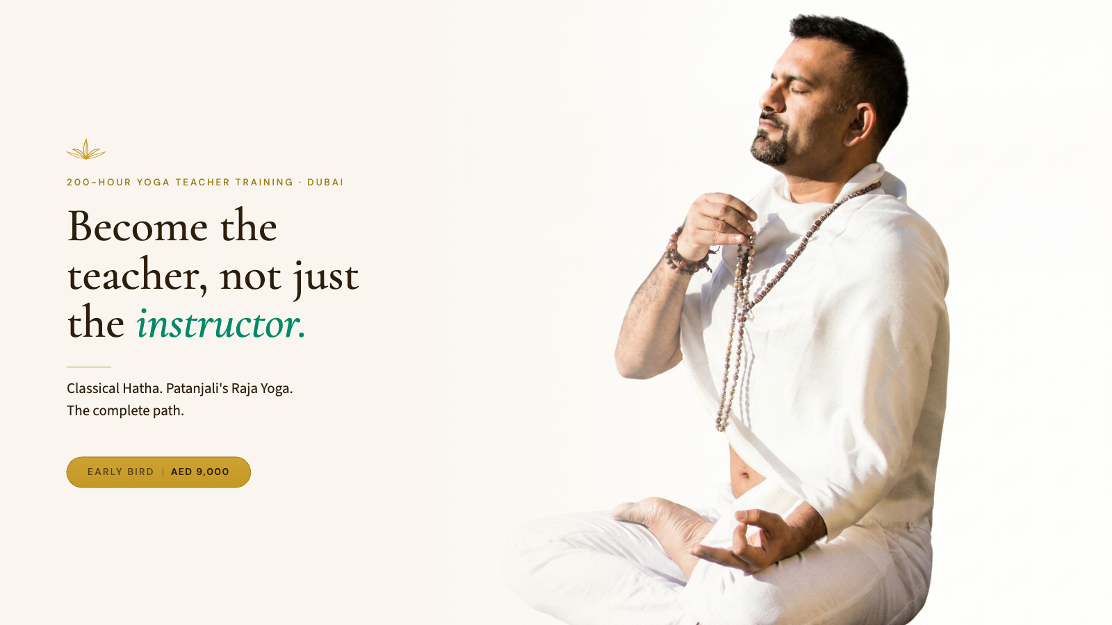 yoga teacher training Dubai